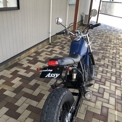 YAMAHA❗️TW200 2JL ロンスイ　スカチューン　マッドカラーの画像