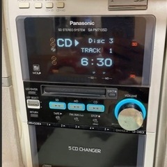 パナソニックCDコンポの画像