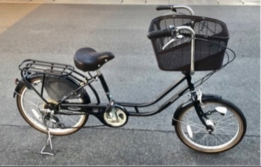 子供乗せ　高齢者　お買い物　自転車 マンマ 前20インチ 後22インチ 6段変速