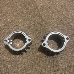 CB250T マフラー　フランジ　バブの画像