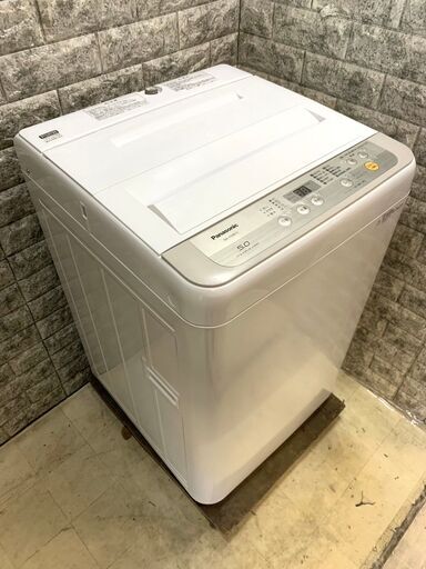 全国送料無料★3か月保障付き★洗濯機★2019年★パナソニック★5.0㎏★NA-F50B12★S-694
