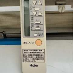Haier 窓枠エアコン　の画像