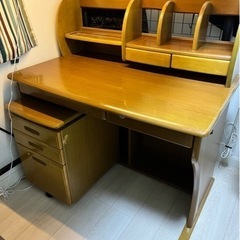 ★更に値下げ★学習机幅115cm★＋1000円で配送します（札幌...