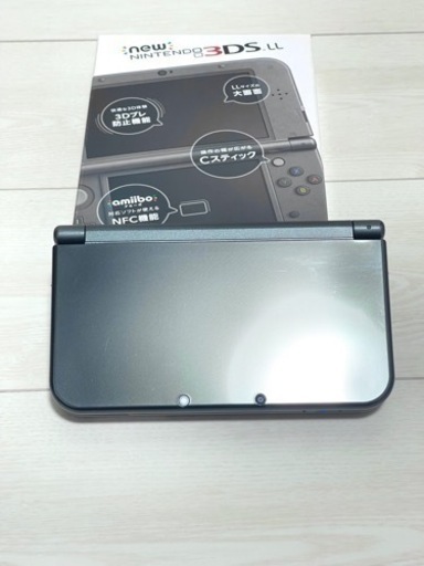 ✨ 美品　New ニンテンドー3DS LL メタリックブラック  モンハン付き！