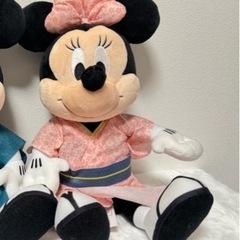 ディズニー　ミニーぬいぐるみ　Disney FAN　BIGぬいぐるみ