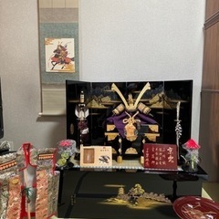 五月人形　兜飾り　陣羽織　