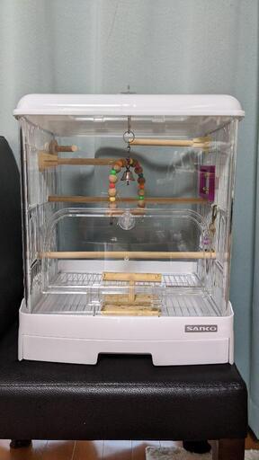 鳥かご(備品付き)