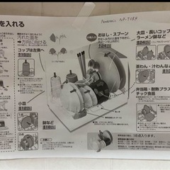 Panasonic 電気食器洗い乾燥機 品番 NP-TCR4-Wの画像