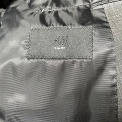 3/31まで　最終値下げ　H&M メンズスーツ　スリムフィット　セットアップの画像