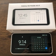 Galaxy 5G Mobile Wi-Fi SCR01  SI...