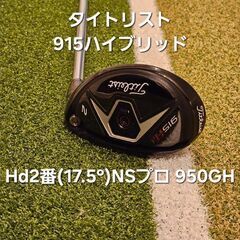 <相手見つかりました>Titleist 915H 2番(NSプロ)