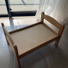 IKEA 人形用ベッド　猫ちゃんにも大人気！