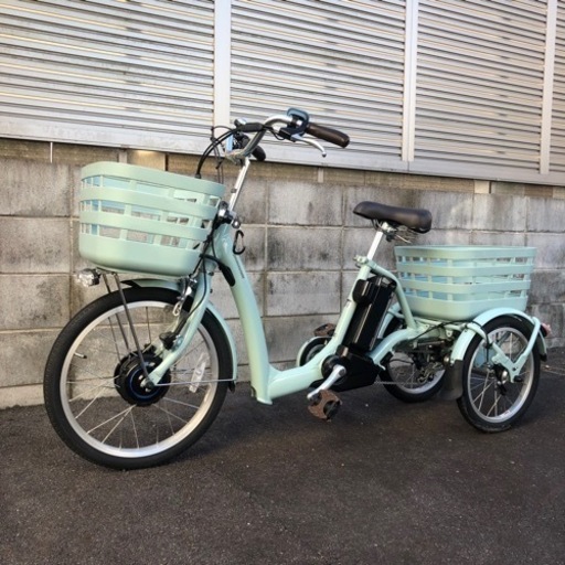 ブリヂストン　ラクットワゴン 3輪　電動アシスト自転車