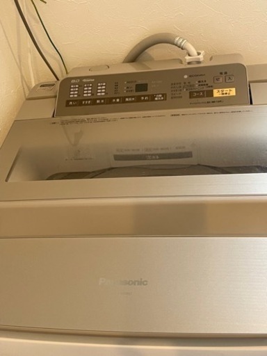 全自動洗濯機　Panasonic 室内にて使用
