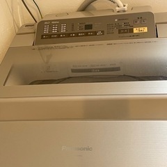 全自動洗濯機　Panasonic 室内にて使用