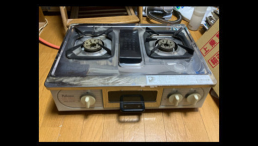 売切処分！　希少品！　パロマ　ガステーブル　PKS-407 IC-320S-1 都市ガス　現状