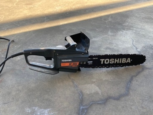東芝　電動チェーンソー