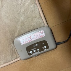 【取りに来ていただける方限定】電気カーペットの画像