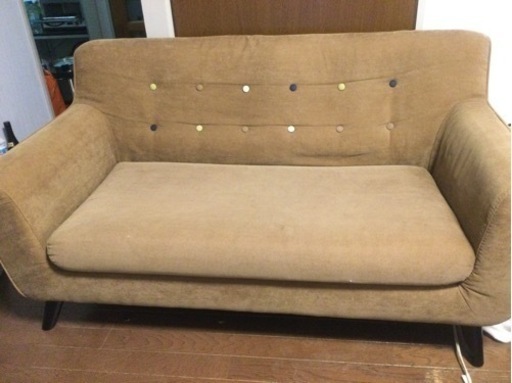 3月31日1200まで値段交渉有り 家具 ソファ 2人掛けソファ