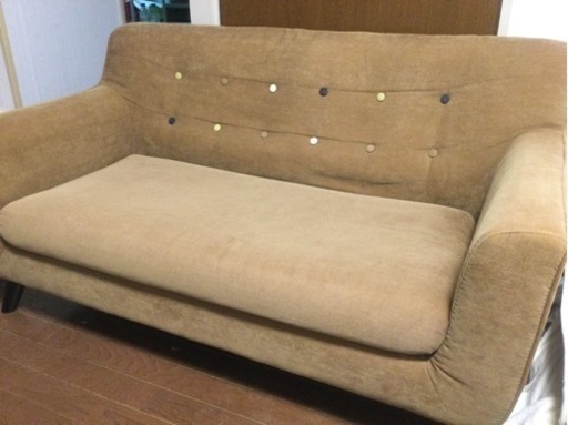 3月31日1200まで値段交渉有り 家具 ソファ 2人掛けソファ