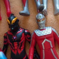 ウルトラマン　ソフビ人形　９体の画像