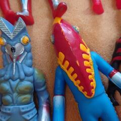 ウルトラマン　ソフビ人形　９体の画像