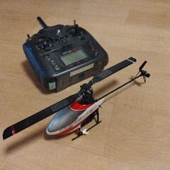 ラジコンヘリコプター T-REX250DFC メカ一式・パーツ付き 中古美品
