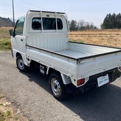 サンバー トラック 車検8年4年 8万㌔ オートマ 2WD CD AUX USBの画像