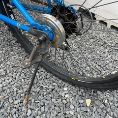 小学生男子　自転車の画像