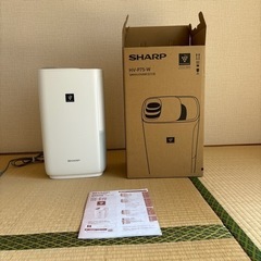 【5、6回の使用のみ】SHARP加熱気化式加湿器HV-P75-W 2021年製