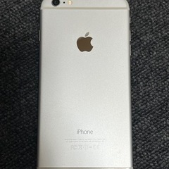 iPhone 6 Plus 64GB シルバー(SIMロック)の画像