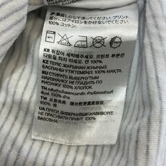 【中古】4-6M　H＆M　プリントTシャツの画像