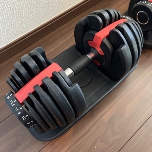 可変式ダンベル、ベンチセット