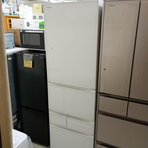 家電 キッチン家電 411L冷蔵庫（東芝）