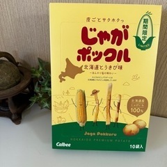 【期間限定発売】メーカー売切れ  じゃがポックル 北海道とうきび味
