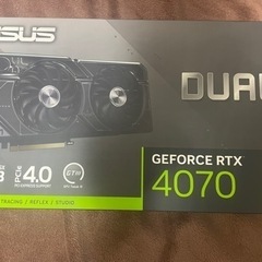 【新品未使用】RTX 4070 