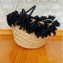 かごバッグの画像