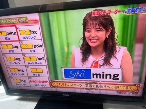 早い方、お値引きします！SONY 40インチ　液晶テレビ