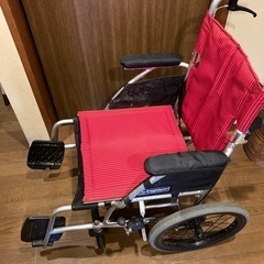 【お取り引き中】used 折りたたみ　車椅子　KAWAMURAの画像