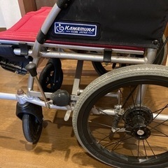 【お取り引き中】used 折りたたみ　車椅子　KAWAMURAの画像