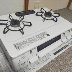 終了【中古美品】プロパン用！Palomaグリル付きテーブルコンロ...