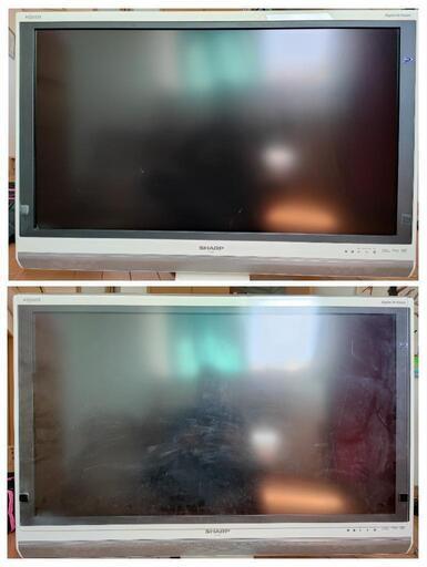 その場で動作確認できます！シャープAQUOS37インチ液晶テレビLC-37DX1 2009年製中古　DVD再生可、BD再生録画不可