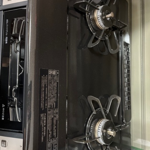 取引中?2021年製！NORITZ ノーリツ ガスコンロ NLW2291ACDBAR 両面焼き　都市ガス用