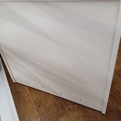 ★ジモティ割あり★  チェスト 白 H72×D50×W80 クリーニング済み MT930の画像