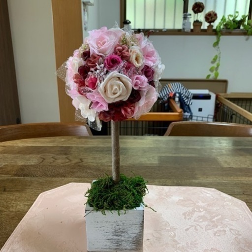 雑貨トピアリー飾り・手作り
