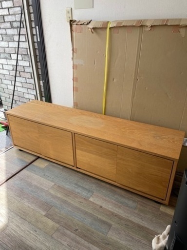 【幅162cm】無印良品 スタッキングキャビネット テレビ台