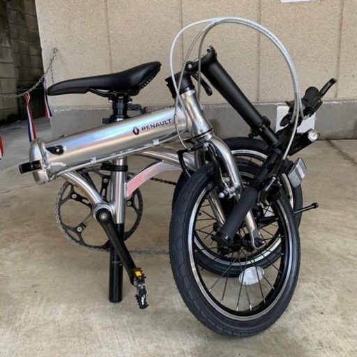 【値下げ】【傷あり美品】ルノー 折りたたみ自転車 14インチ