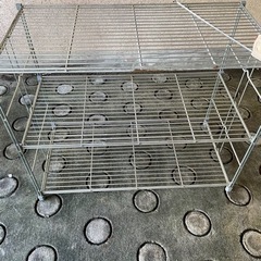 メダカ棚の画像