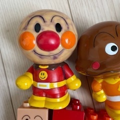 アンパンマンソフビ ブロックの画像