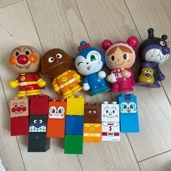 アンパンマンソフビ ブロック